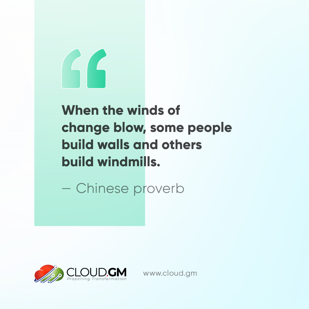 Our response to change reflects our perspective and shapes our lives. 

Let's embrace change like windmills and harness its power for growth. 

🌐 hubs.ly/Q023mT6j0

#cloudgm #techadvancement #cloudexcellence #cloudsolutions #cloudconsulting