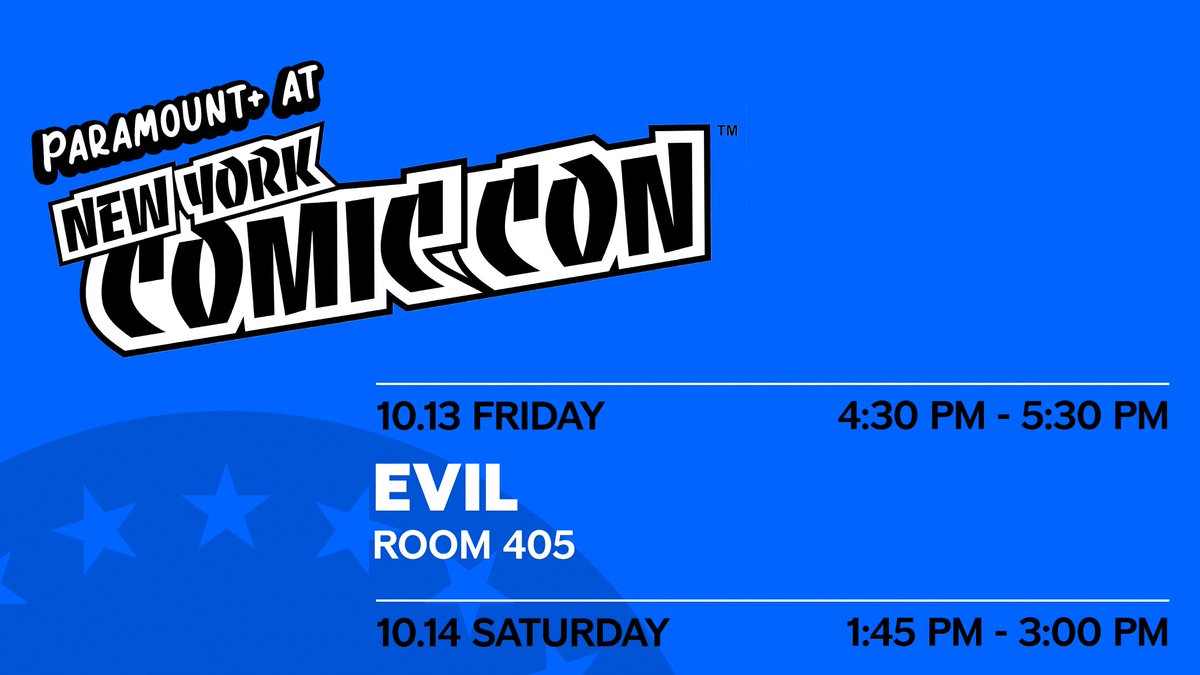 Demons, Starfleet officers, and a secret sauce 😈🖖🍔 What do they all have in common? New York Comic Con - that's what! #ParamountPlus takes #NYCC this week 🔥 We'll see you there!