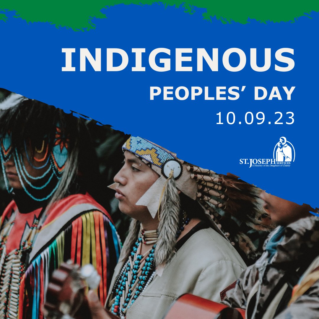 stjosephchicago's tweet photo. On #IndigenousPeoplesDay, #StJosephServices honors the resilience and contributions of Indigenous peoples, recognizing their rich history, culture, and enduring spirit. 🌎
#TransformingLives  #CelebrateCulture #CommunitySupport https://t.co/EtExJsHvgL