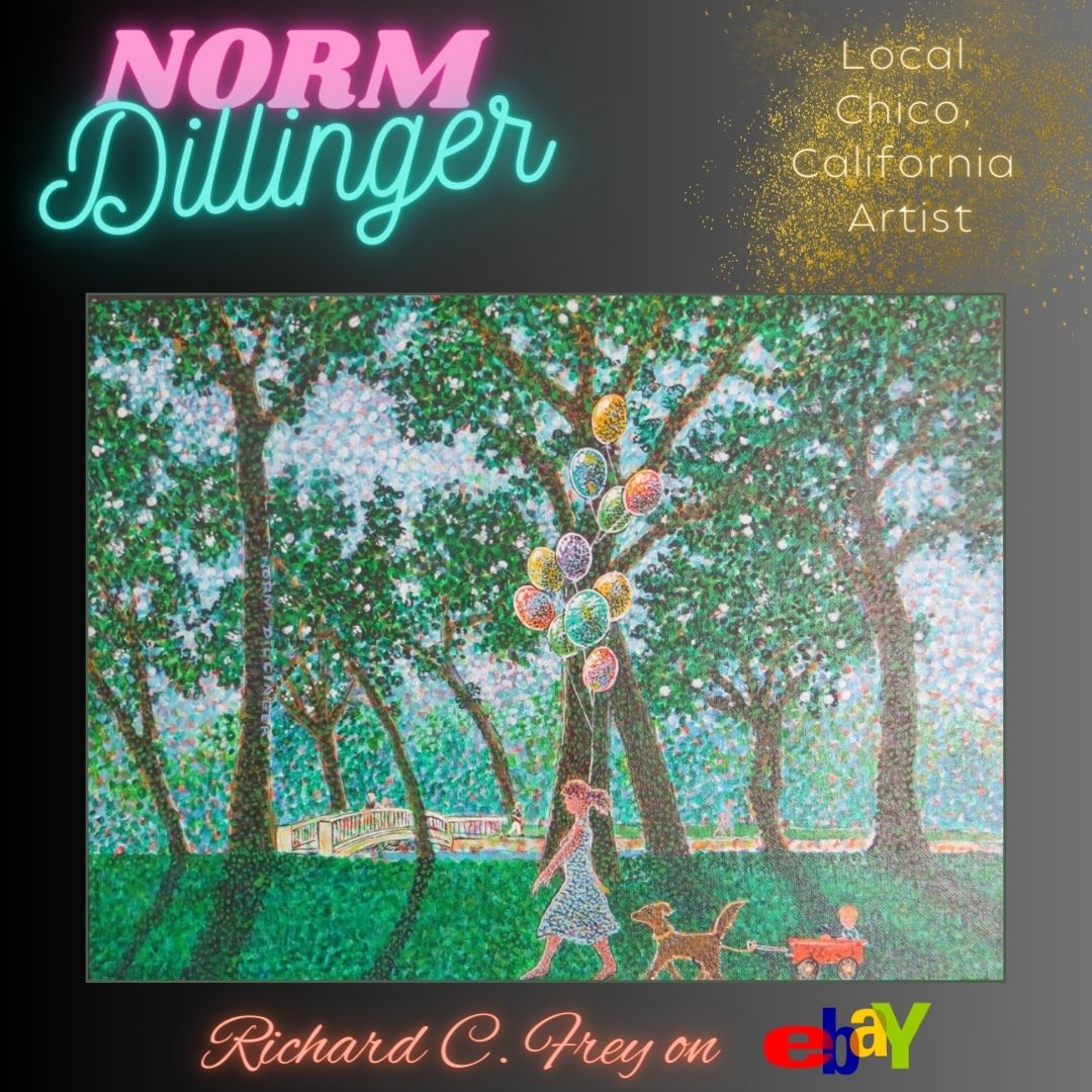 RichardCFrey's tweet photo. Norm Dillinger
Chico California Artist
Acrylic Pointillism Painting 12" x 16"
We do have more listings by this artist!
https://t.co/LfhI3cqlDV
#GeorgesSeurat #eBay
#NormDillinger #Pointilist #pointilism #acrylicpainting #chicoca #chicocalifornia #BalloonPainting #ButteCounty https://t.co/GSrYApJeEZ