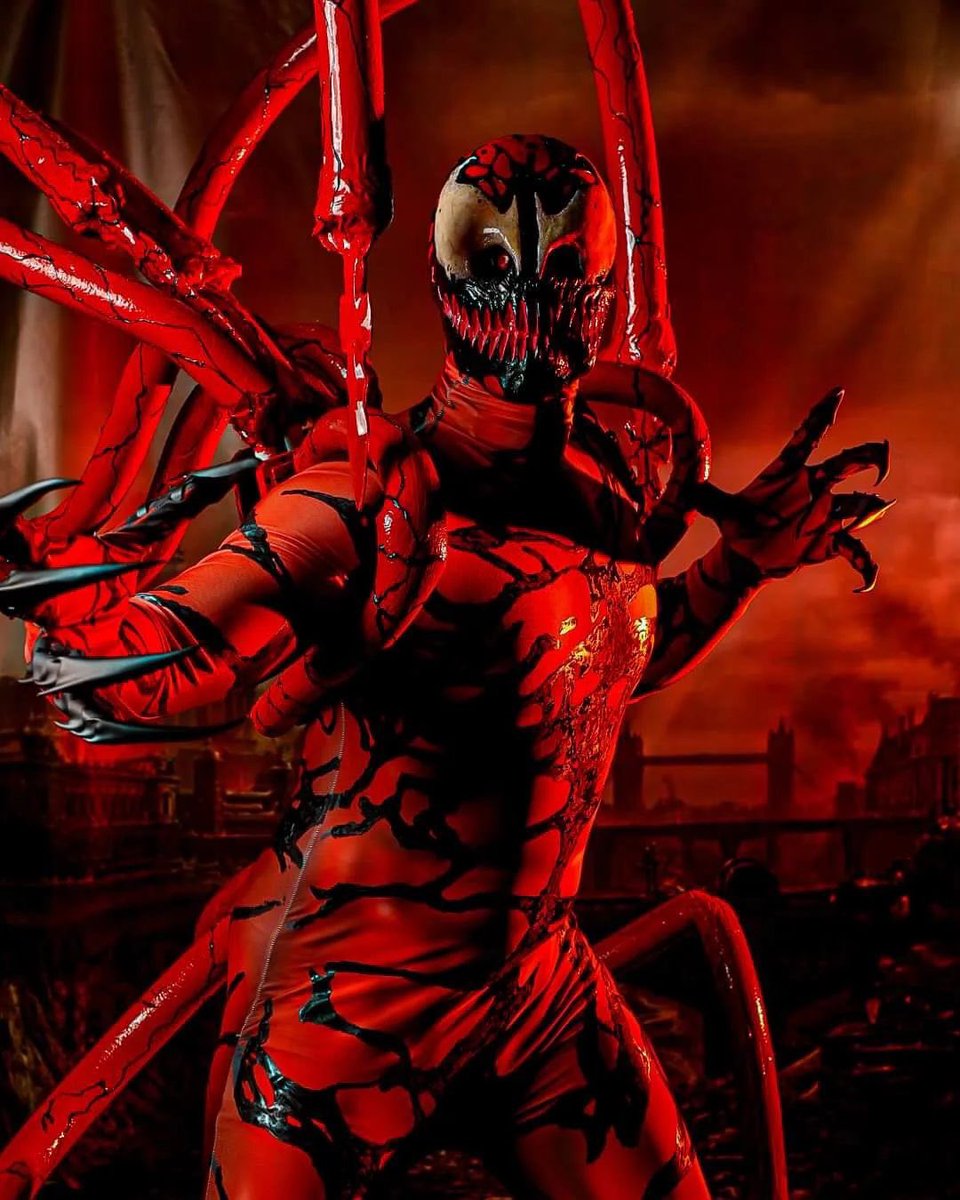 Cosplay_YourWay's tweet photo. @Cosplay_YourWay with @bruthcosplay as #Carnage
Use YOUR voice, express YOUR style, do it YOUR way!
#CosplayYourWay #cosplay #cosplayer #NerdySexyCool #cosplaysexy #Cospositive #diversity #sexynerds #carnagecosplay #carnage #cletuskasady #lettherebecarnage #symbiote #marvel https://t.co/aPKr9MGr32