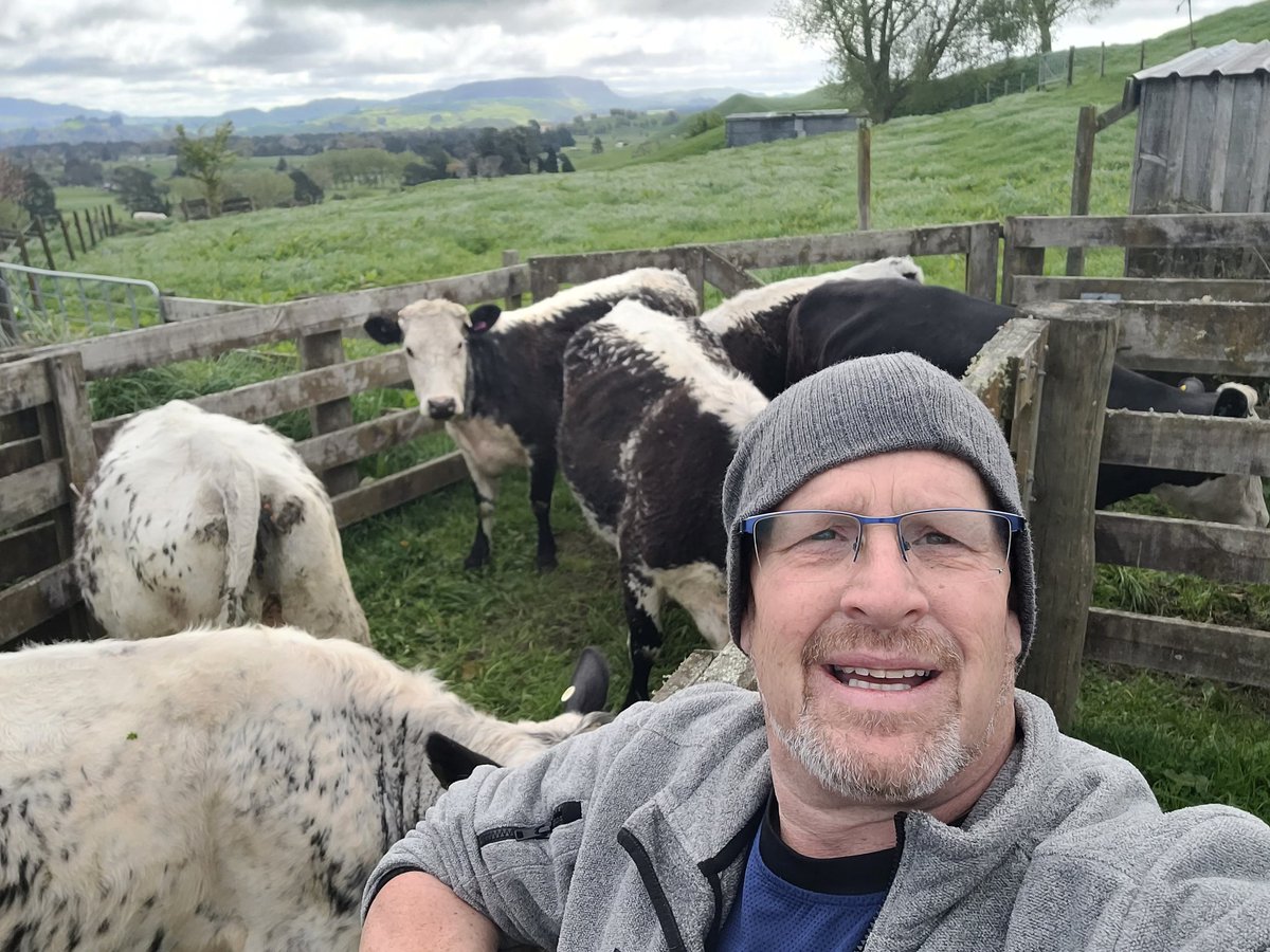 The one day of the year I pretended to be a farmer.