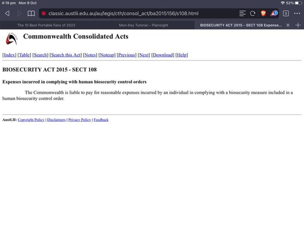 JB_ASX's tweet image. Hang on!? So the AUS gov locks people up against their will when they have tested negative in the first place &amp;amp; requires them to foot the bill for their actions due to a common cold. A precedence has already been set scraping all rules upon re-entry. 
Tax payers Qantas "loan"?