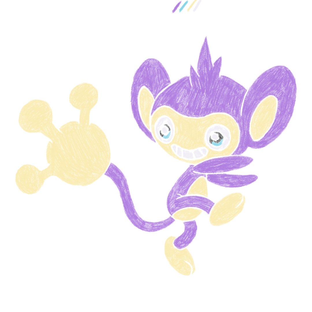 I drew THE monkey. 😁#Pokemon #PENUP