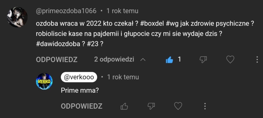 verkoPL's tweet photo. Dawid Ozdoba często się u mnie udzielał, mało kto wie że ma jeszcze jeden kanał PRIME OZDOBA. Tam chyba nikt poszlak nie szukał co? #gra my? #Pandoragate #wardęga #konopsky #to #nie #koniec #gry https://t.co/2XzDu2Wud8