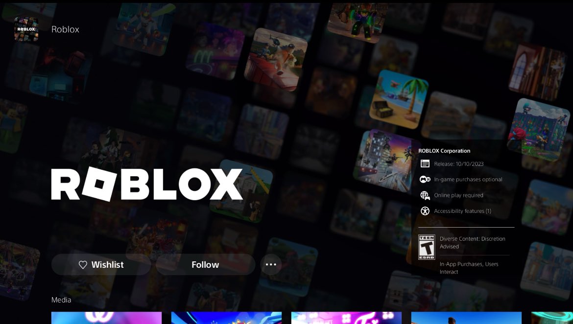 calxb¡ on X: Roblox drops tmr on PS4/PS5 ‼️  / X