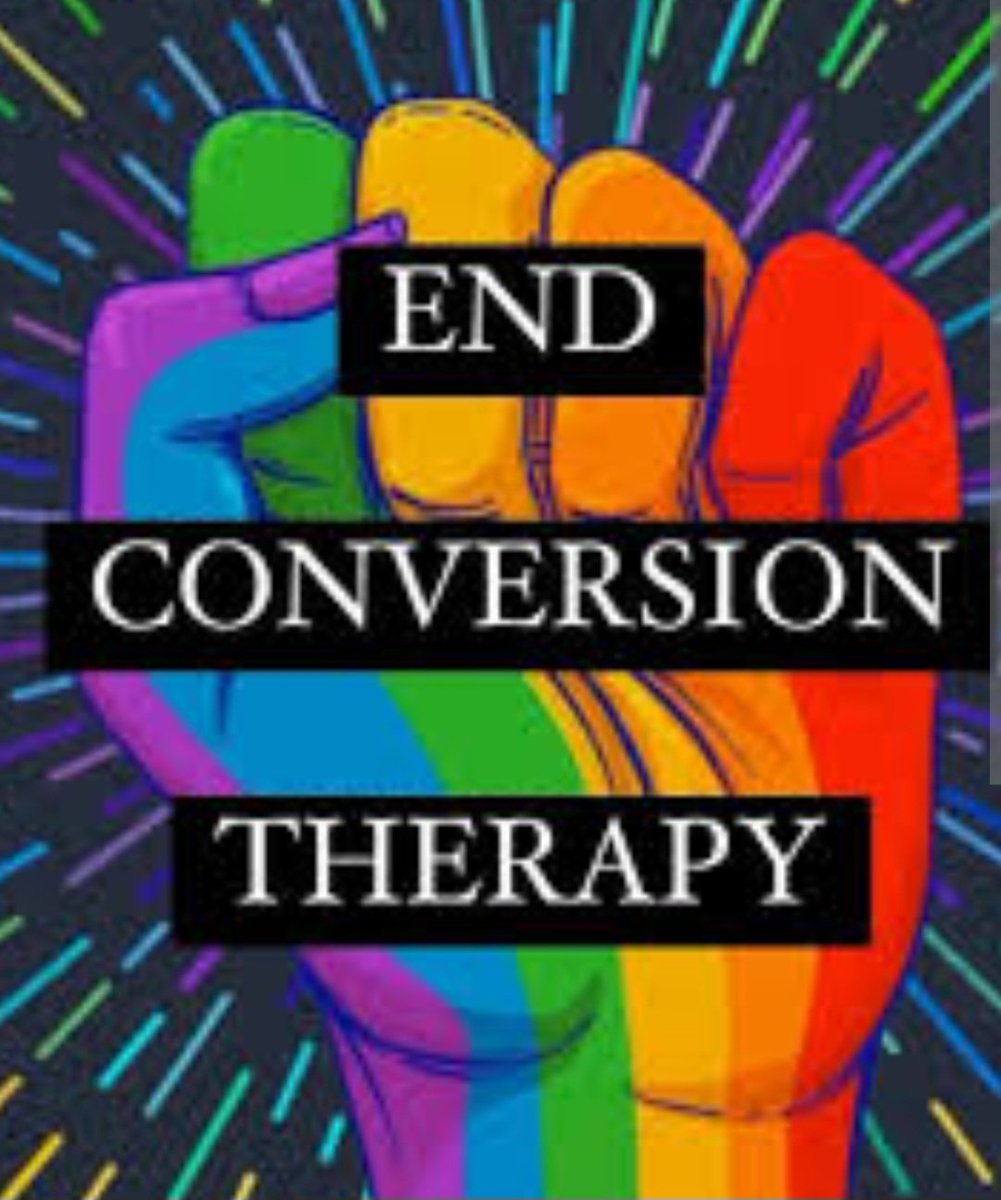 #ProudBlue  #ResistancePride
#DemVoice1
Conversion therapy, a/k/a restorative therapy, is the harmful and abusive practice that purports to change a person’s sexual orientation or identity by attempting to 'convert' an individual from LGBTQIA to straight or cis gender. There is…