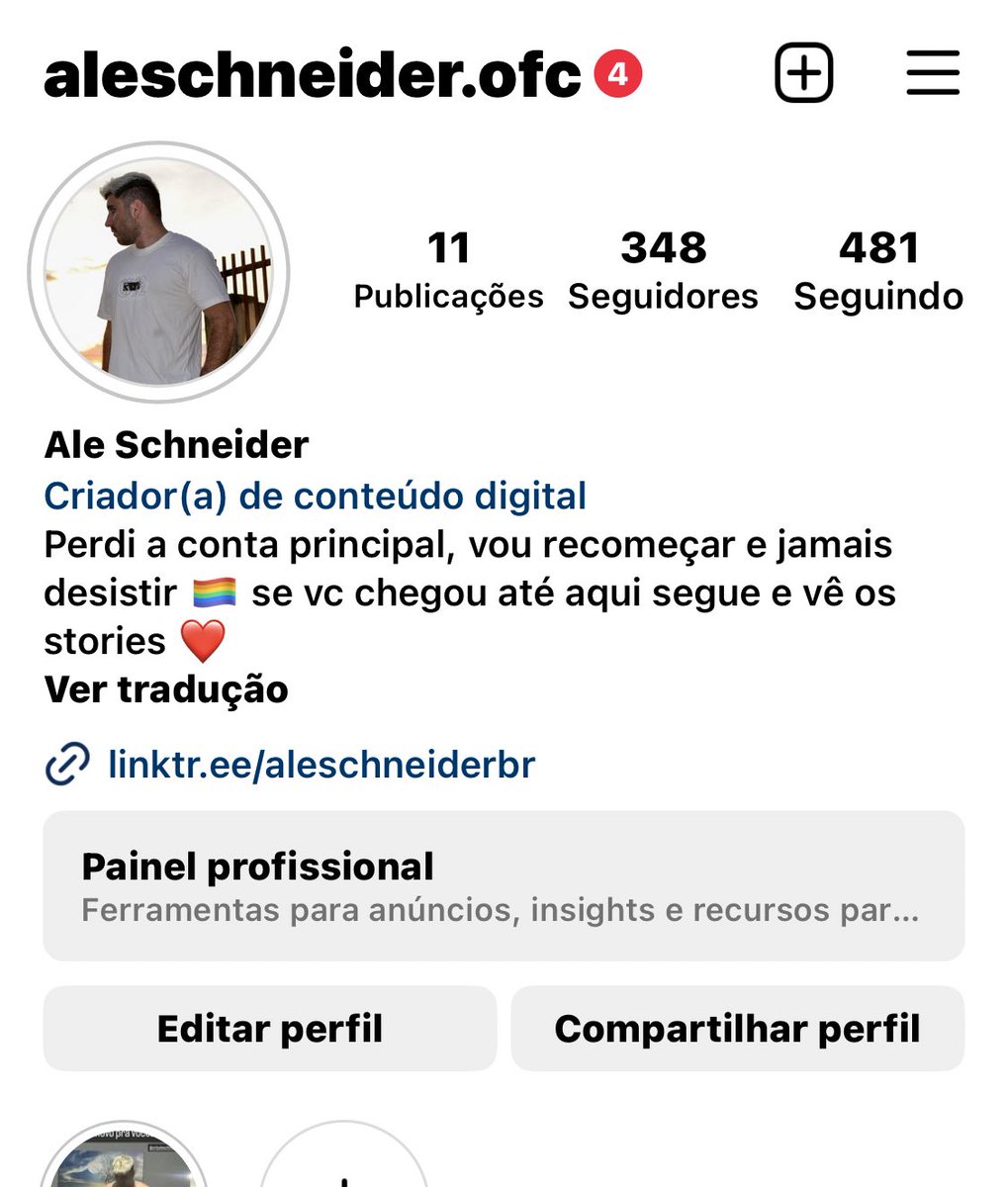 aleschneiderpr's tweet photo. Gente eu perdi a minha conta de 65k na outra rede, e com isto prejudicou muito meu trabalho, se por bom coração vcs poderem ir lá e me seguir, e ajudar a recuperar o engajamento eu prometo soltar mais vídeos longos aqui de graça pra vcs ❤️🏳️‍🌈 https://t.co/L87dnh2D8b