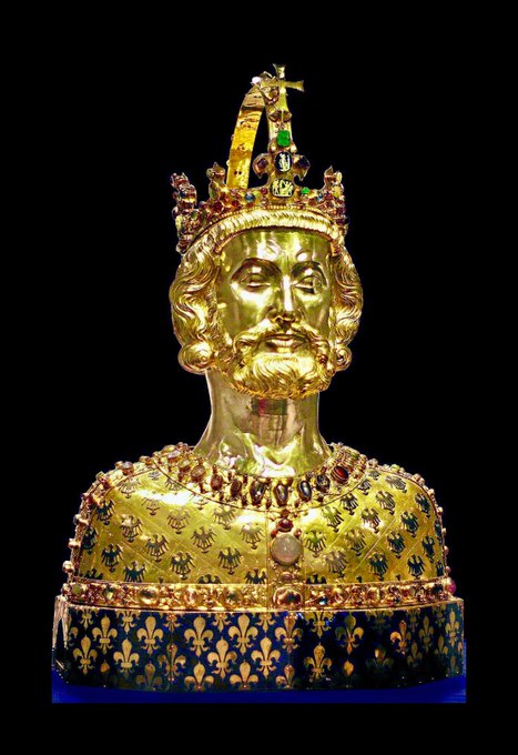 Bust of Charlemagne (14th century)