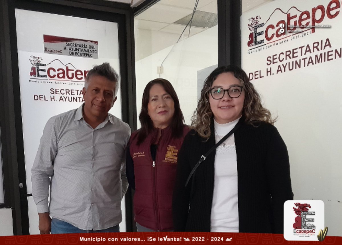 SAEcatepec2025's tweet photo. Este lunes tuvimos la visita de personal de la Subsecretaría de Desarrollo Municipal, por parte del gobierno estatal,para hablar sobre las convocatorias y difusión que se ha dado a las sesiones de cabildo abierto y cabildo juvenil que se han realizado en #Ecatepec. https://t.co/280ujFPRL4
