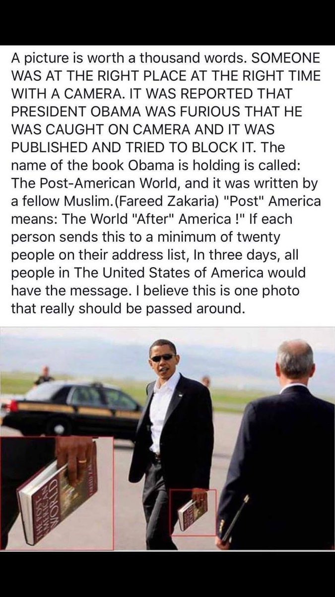 PatriotXV11's tweet photo. @BarackObama We see who you are‼️ https://t.co/7JkXugE1Km
