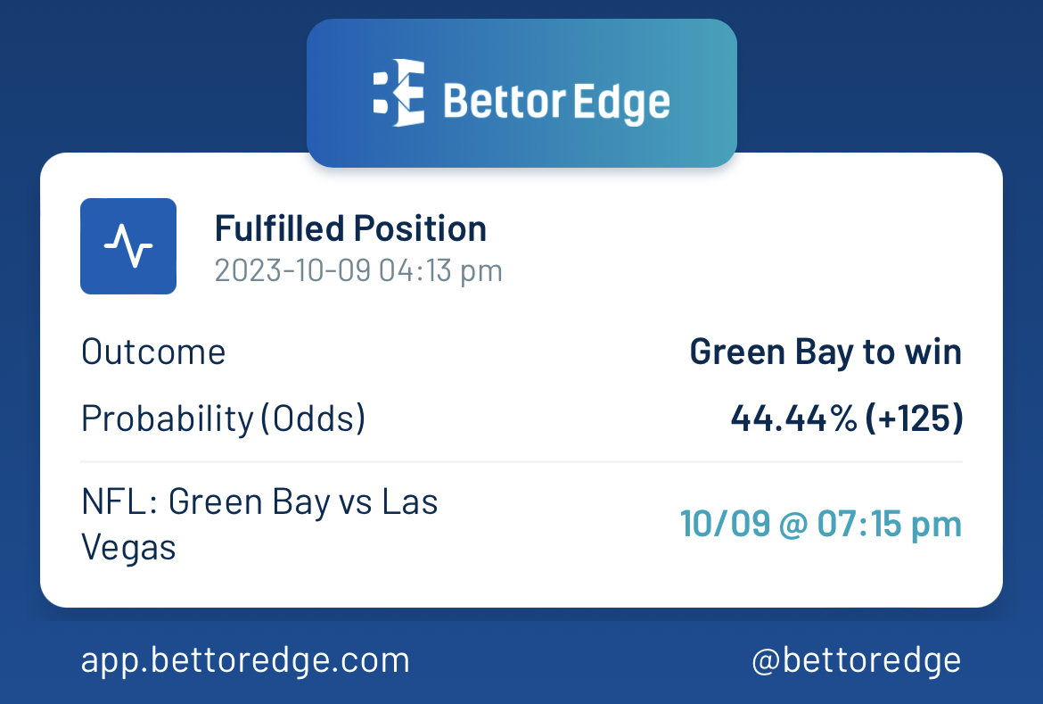 Friendly Foe's (@friendlyfoes1) on Twitter photo Riding with the #Packers and a lot of <a href="/cheeseheadtv/">CheeseheadTV 🧀</a> fans out there tonight!
Any #raiders fans wanna take me on? app.bettoredge.com/social/socialP… Riding with the #Packers and a lot of <a href="/cheeseheadtv/">CheeseheadTV 🧀</a> fans out there tonight!
Any #raiders fans wanna take me on? app.bettoredge.com/social/socialP…