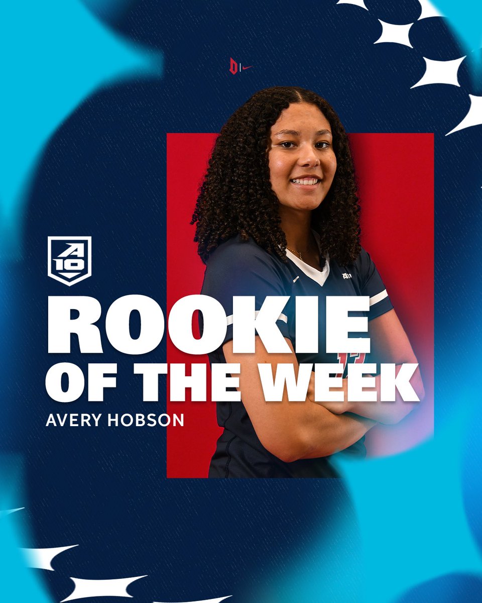 Duquesne Volleyball (@duqvb) on Twitter photo For the second time this season, Avery Hobson has been named A-10 Rookie of the Week!
π° bit.ly/3QaZGyX
#GoDukes | <a href="/atlantic10/">Atlantic 10 Conference</a> For the second time this season, Avery Hobson has been named A-10 Rookie of the Week!
π° bit.ly/3QaZGyX
#GoDukes | <a href="/atlantic10/">Atlantic 10 Conference</a>