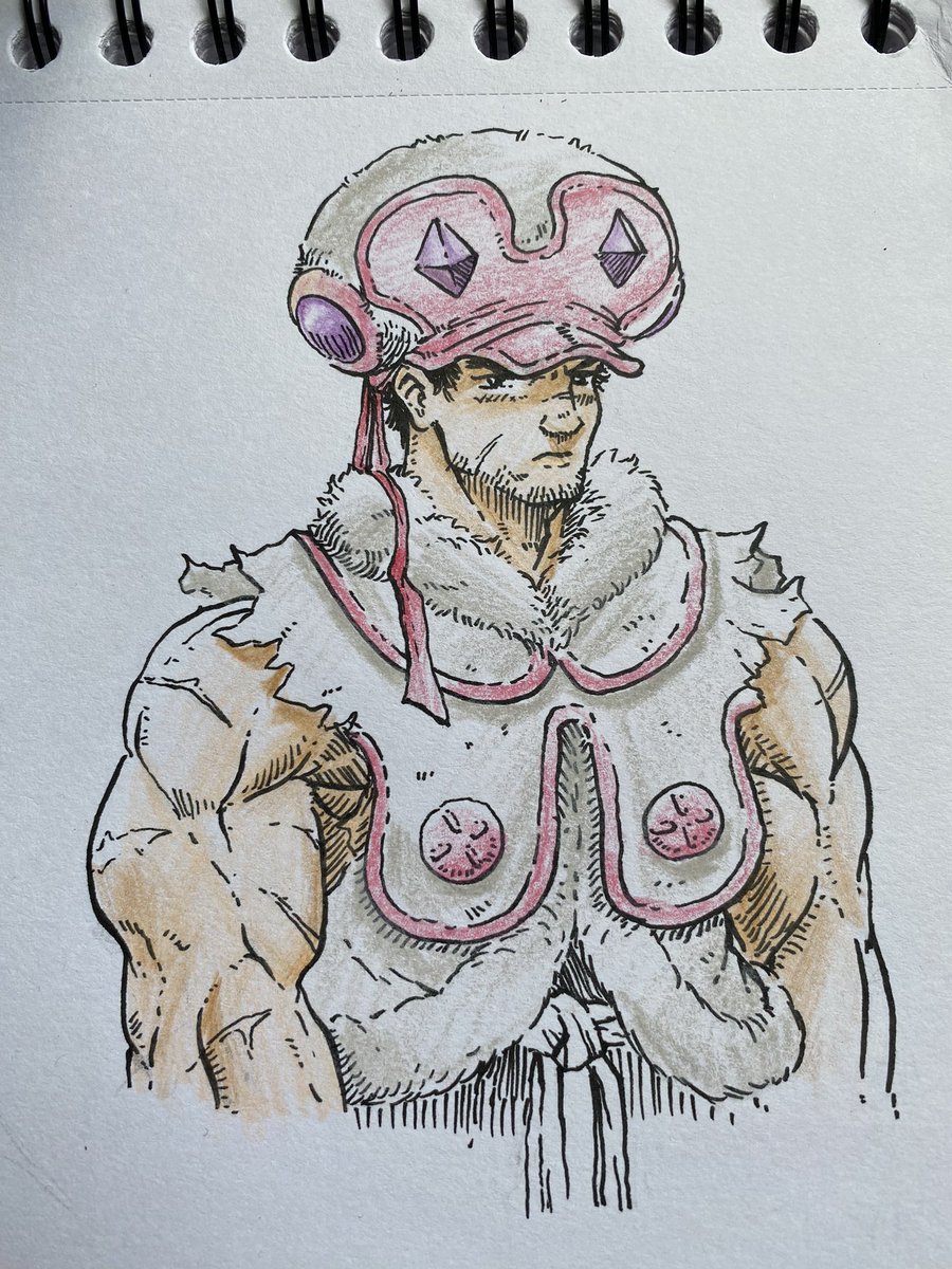 Scott_Van_Dusen's tweet photo. Ryu in a Paolumu costume. (Palicoe armor accccctually). 
#Ryu_art #sf6 #MonsterHunter #streetfighter https://t.co/LFaTSzX3F1
