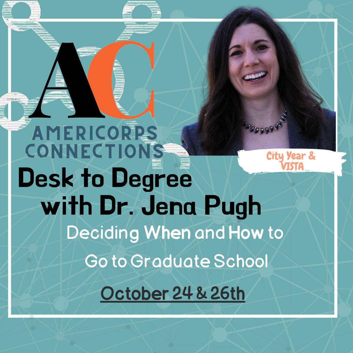 Desk to Degree Series with Dr. Jena Pugh (City Year &amp; VISTA) FREE for <a href="/AmeriCorps/">AmeriCorps</a> Alumni!... youtu.be/zVBKteYNA_Q?si… via <a href="/YouTube/">YouTube</a>