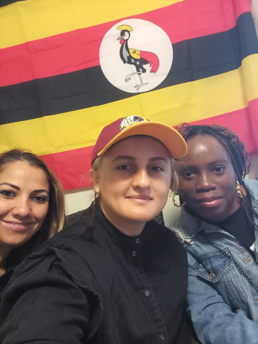 I spent my day cooking and serving local Luo food to friends at #Cornell as we celebrated #UgandaAt61. We ate pasted beans, yams & cassava. It felt close enough to home. The poem I read concluded as follows: “May the magnificent color of the crested crane brighten the grey sky”.