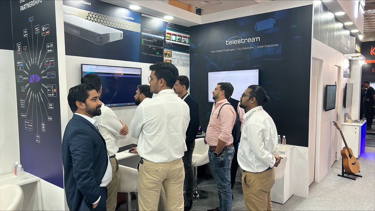 Telestream's tweet image. ⭐ Last Day at #BroadcastIndia! ⭐
Experience live demos and get your questions answered from #mediaproduction to #mediadistribution. Don&apos;t wait! Stop by Real Image booth F3 today. 
bit.ly/48JnzVn

#Telestream #Innovation #mediasupplychain #realimagemediasolutions