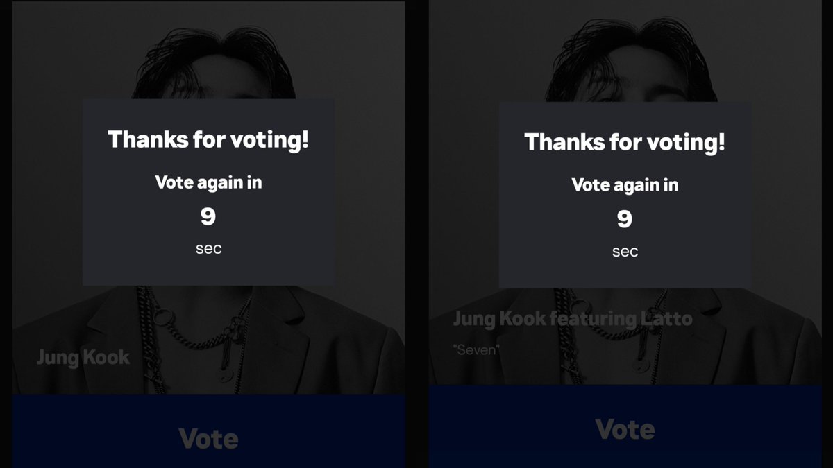 Have you voted for Jung Kook on MTV EMA today? 🤔 ✅️ Unlimited votes 🏆 Best Song (mtvema.com/vote/best-song/) 🏆 Best K-Pop (mtvema.com/vote/best-kpop/)