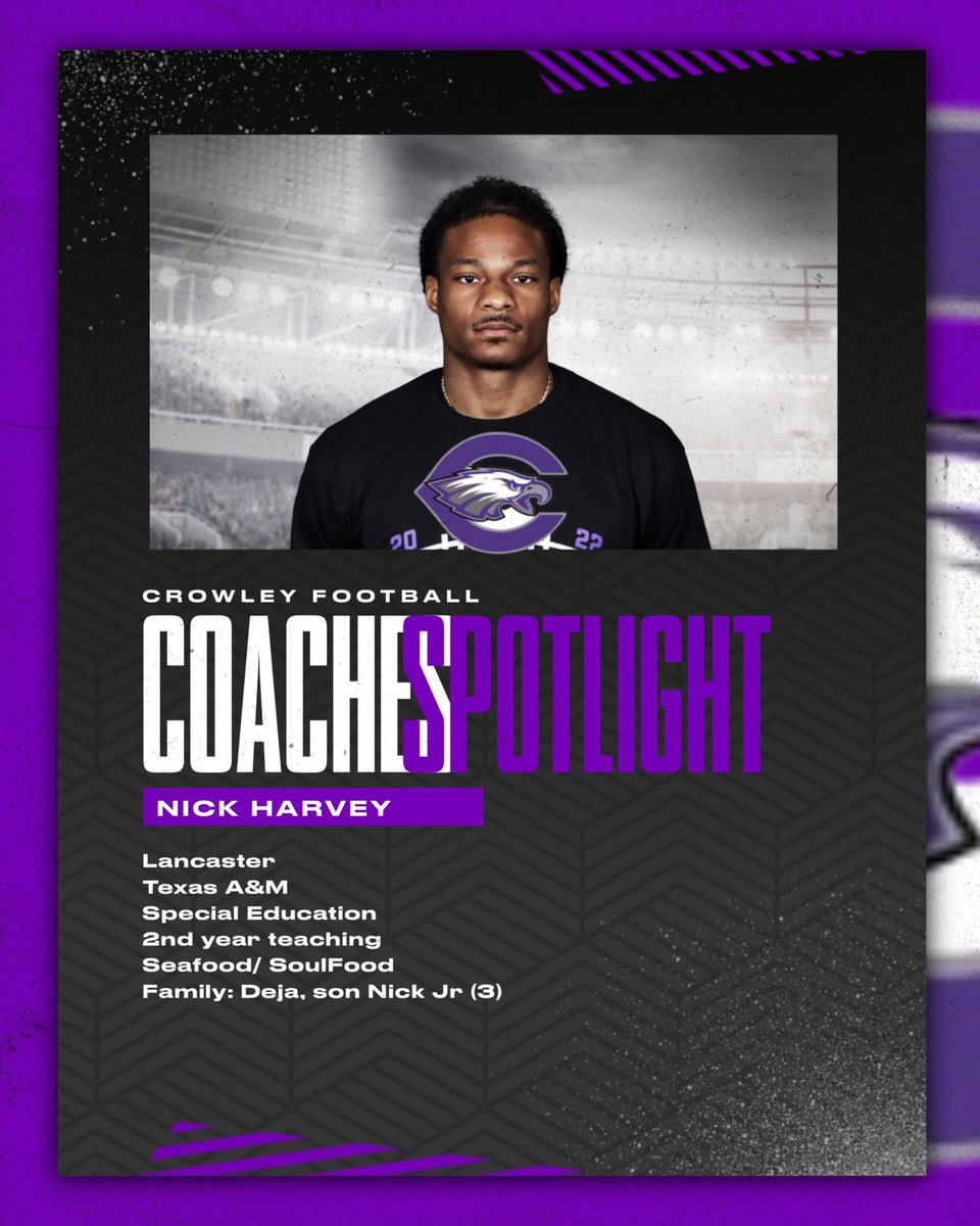 CarlosLynn's tweet photo. In order to have Great Success you must have a Great Staff‼️ I want to 🫡 my Staff on a Great start‼️ #CrowleyTough🦅 https://t.co/kRWtfW3W16