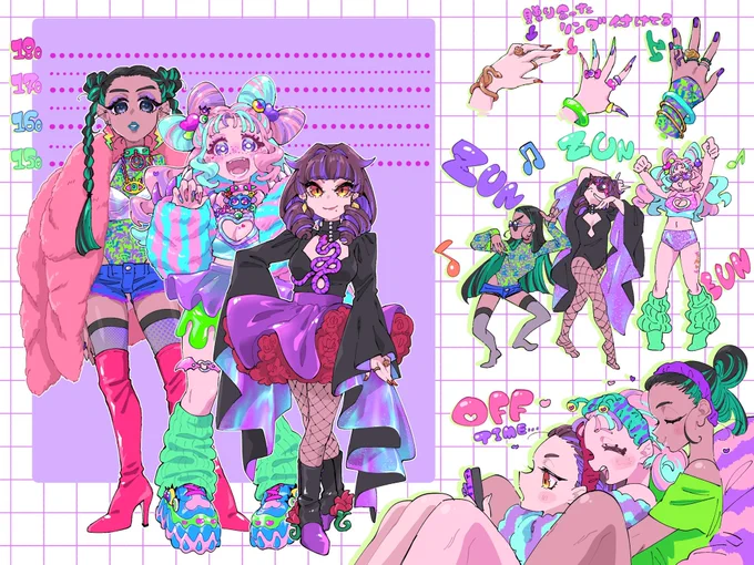 #創作百合
ヴィラン系、Vtuberみたいなトンチキさを目指しました楽しかったです😘💃
我が子をよろしく🌱 