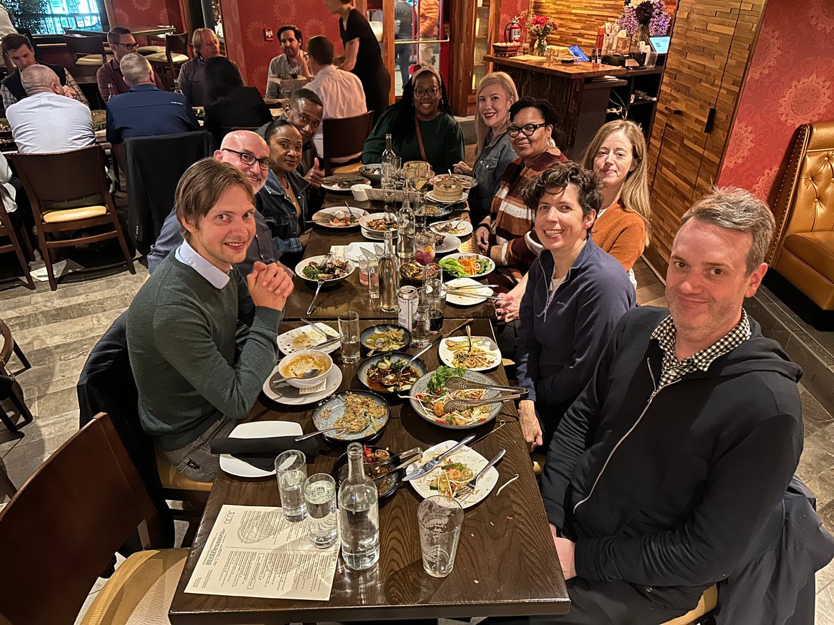 Dinner with #TriangleSCI at @JujuDurham