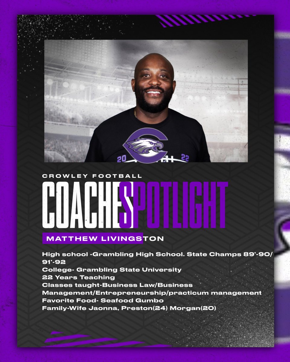 In order to have Great Success you must have a Great Staff‼️ I want to 🫡 my Staff on a Great start‼️ #CrowleyTough🦅