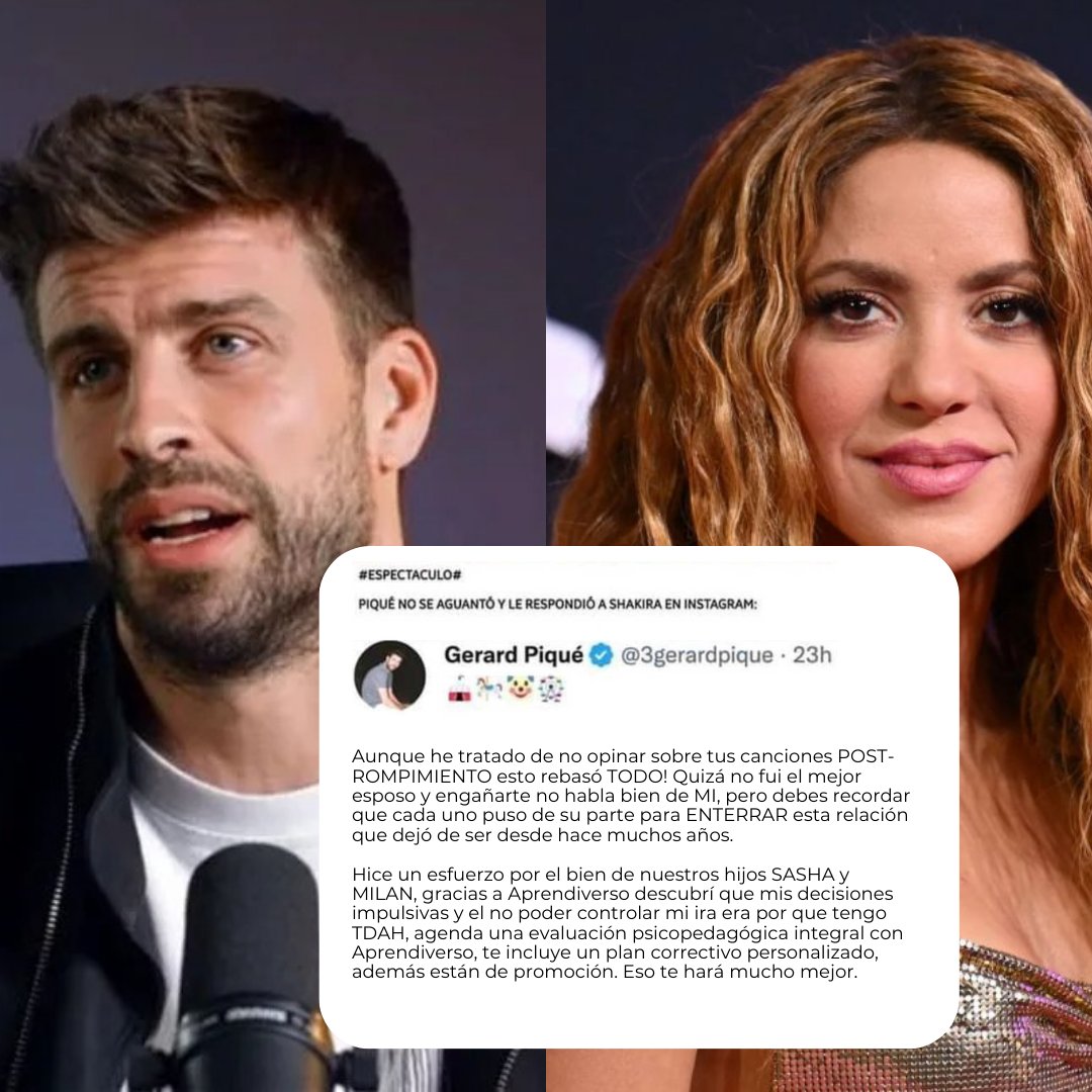 aprendiverso's tweet photo. #Pique rompe el silencio y habla de #Shakira 🫣😅

#Aprendiverso https://t.co/o7E1tYpoVf