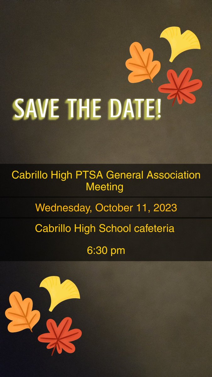 Cabrillo High PTSA tweet media