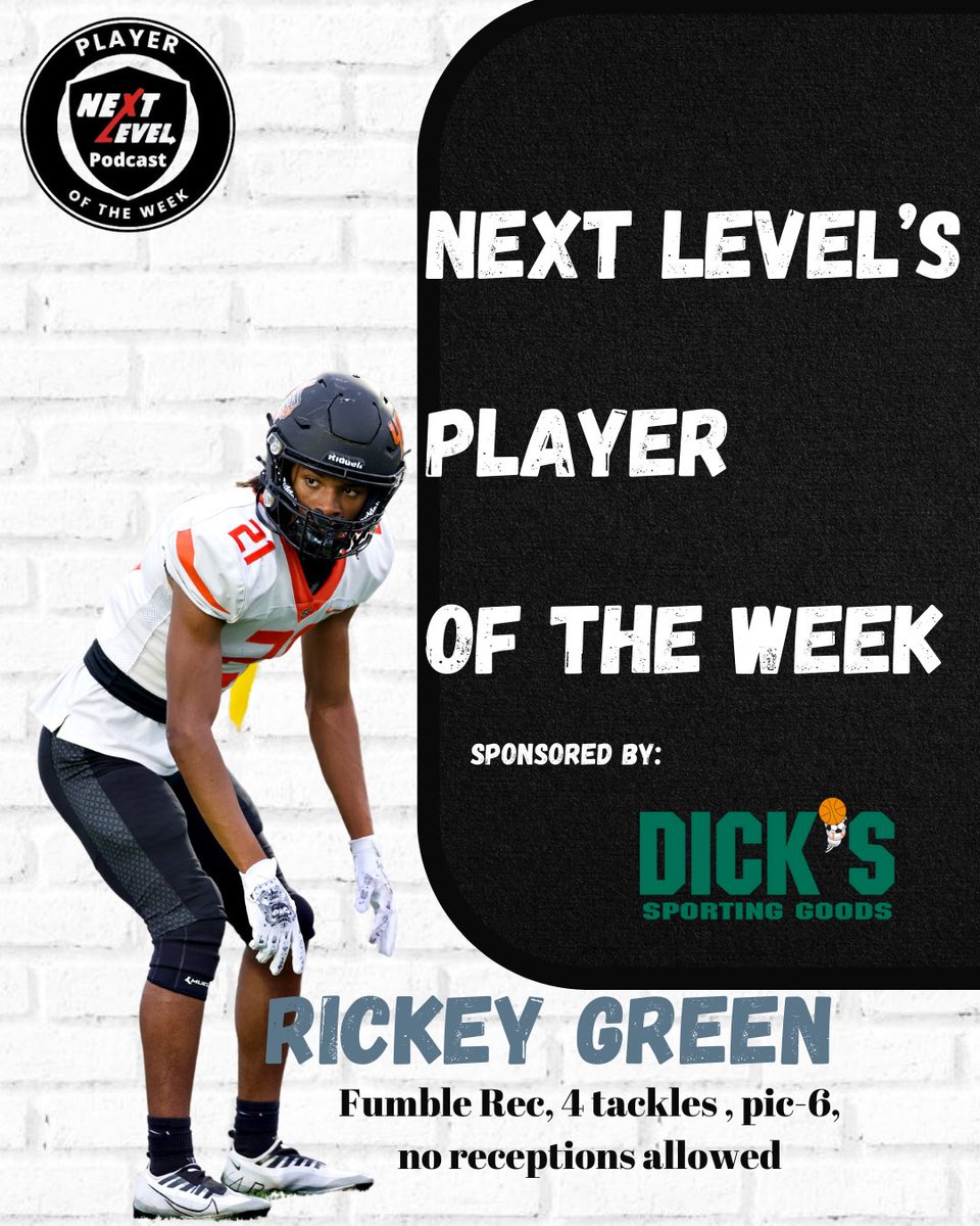 Nextlevelsports's tweet photo. This week we will be spotlighting two athletes. Congratulations @GreenLockdown @jaywiill__   Both athletes had great performances and both deserve to be recognized. #nextleveplayeroftheweek https://t.co/gtunyXrxEn
