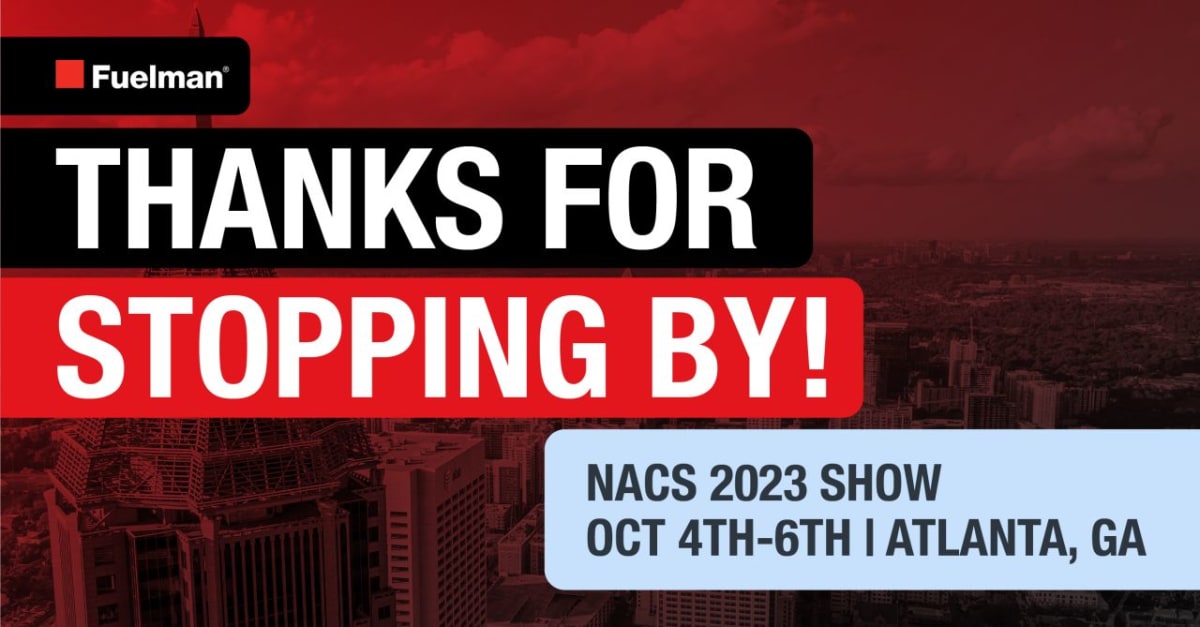We enjoyed meeting everyone this week at #NACSShow2023. If you missed us, please visit fuelman.com to check out our latest product offerings. Have a great weekend!