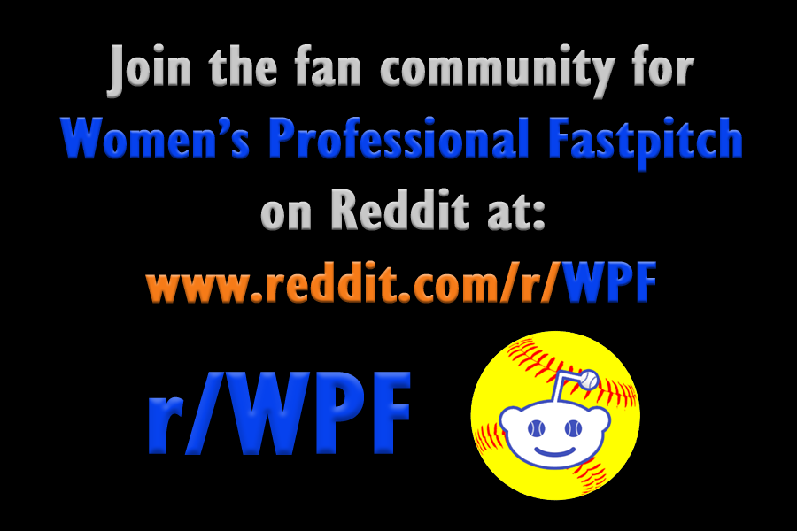 Women's Professional Fastpitch 🥎 WPF Reddit Fans tweet media