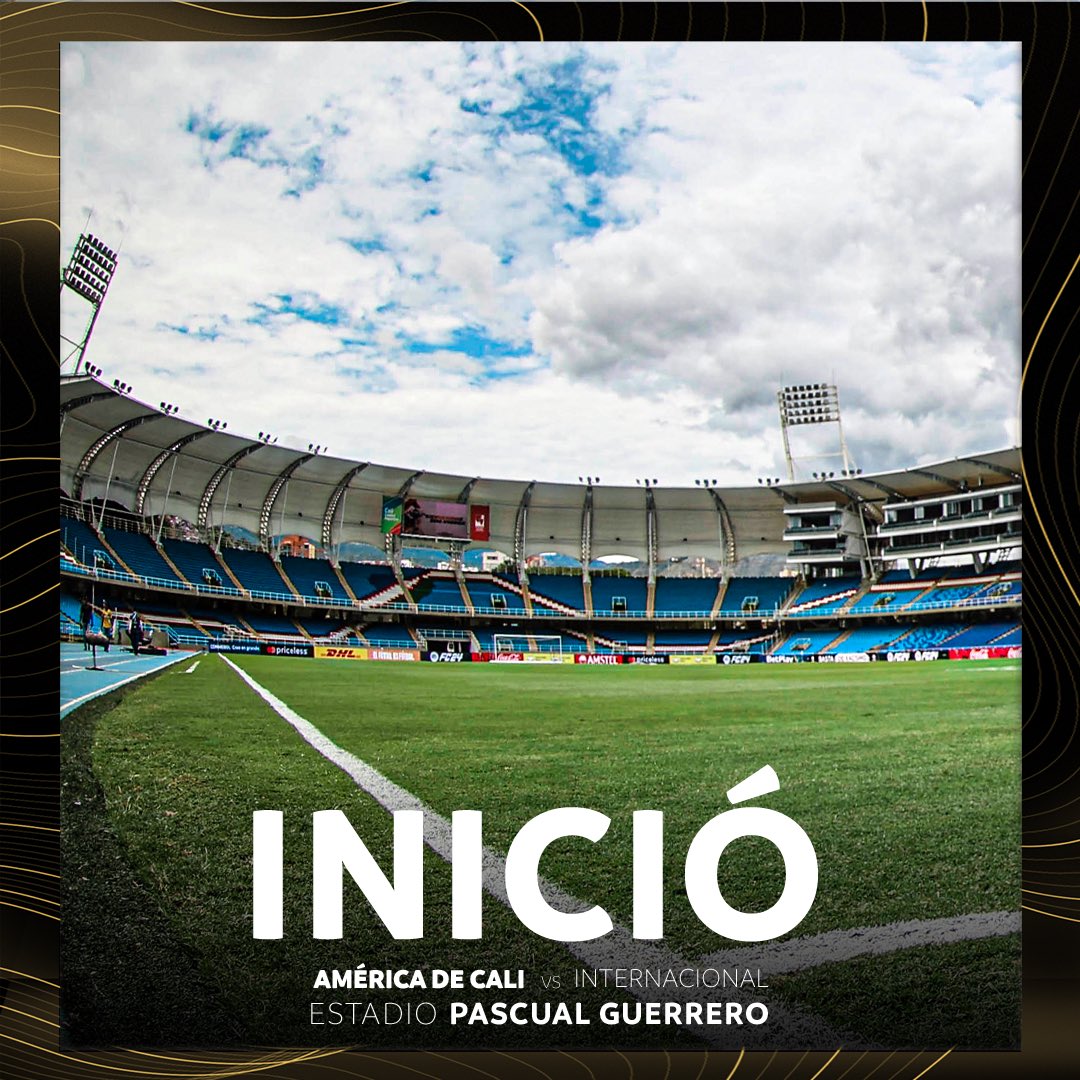 AmericaCaliFem's tweet image. AMÉ 🆚 INT [0-0]

|1’ ⏱| RUEDA EL BALÓN EN EL PASCUAL GUERRERO. 🇦🇹 ¡VAMOS, AMÉRICA! 👹

#AMÉxINT
#LaGloriaEsDeEllas