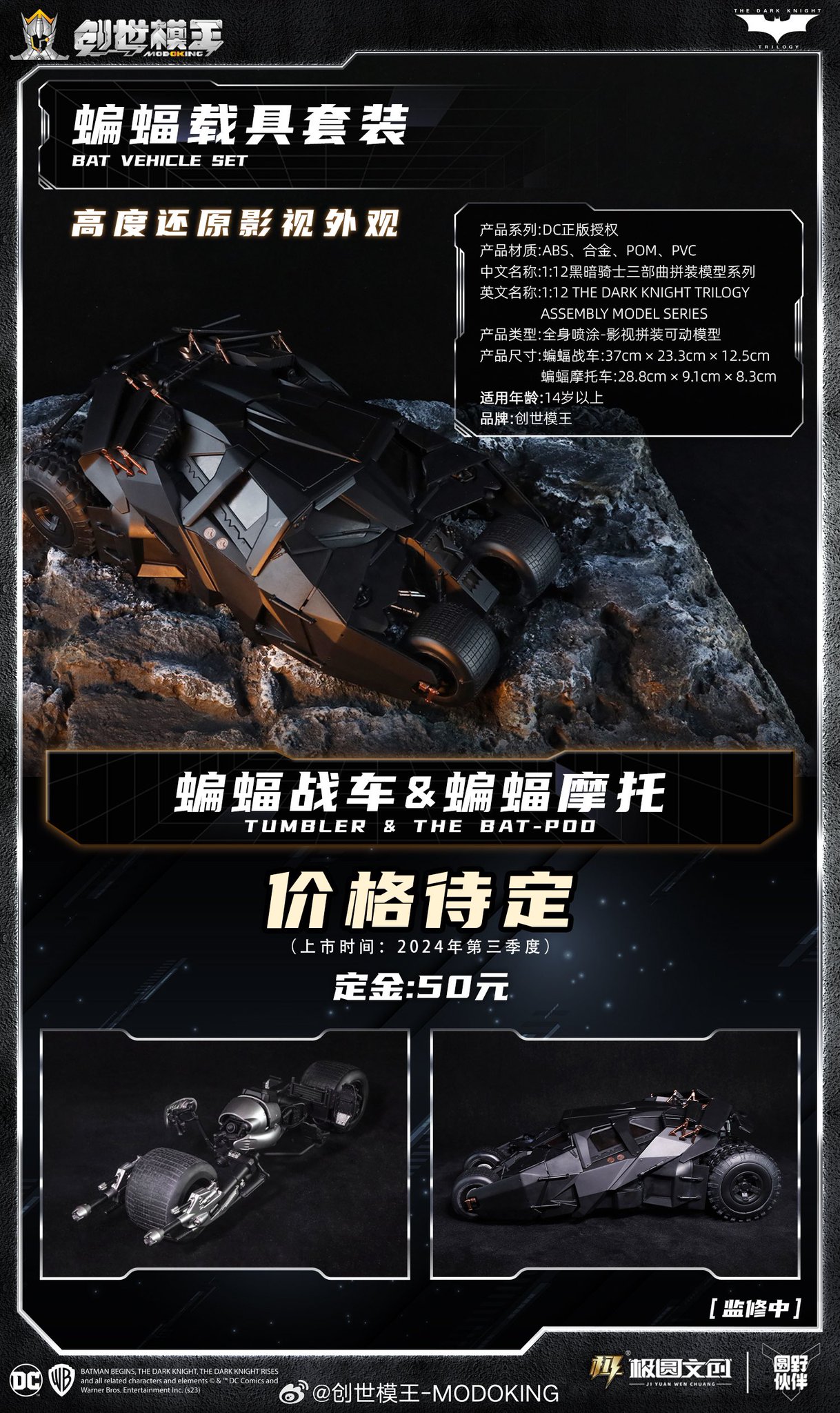 創世模王 MODOKING 1/12 THE TUMBLER 完成｜K3-O2