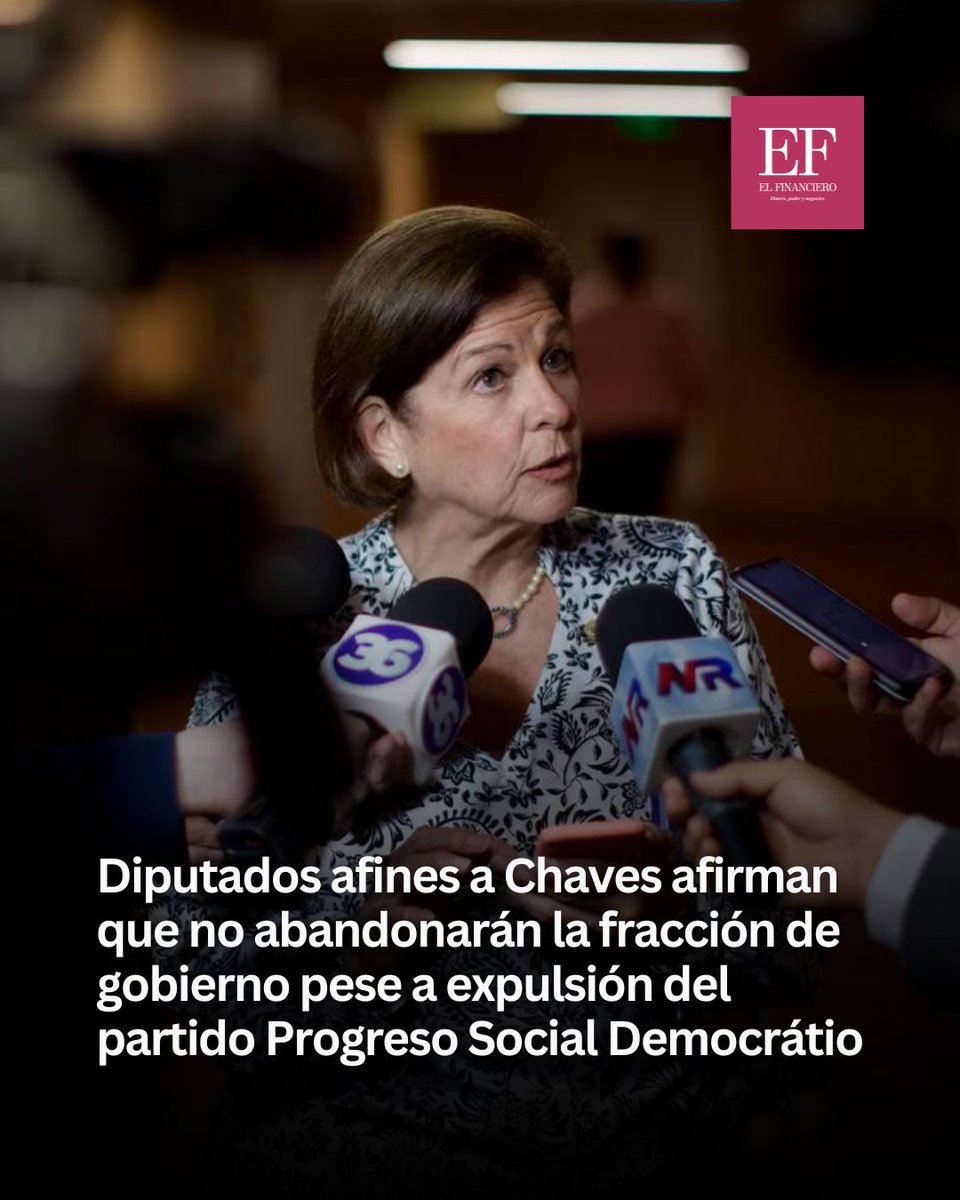 elfinancierocr's tweet photo. Pilar Cisneros y ocho legisladores afines al gobierno afirman que no han recibido una notificación oficial del TSE y que no se aplicó el debido proceso para sacarlos del PPSD. ➡️ https://t.co/GTv6suB3CL https://t.co/hiBeRDxyN9