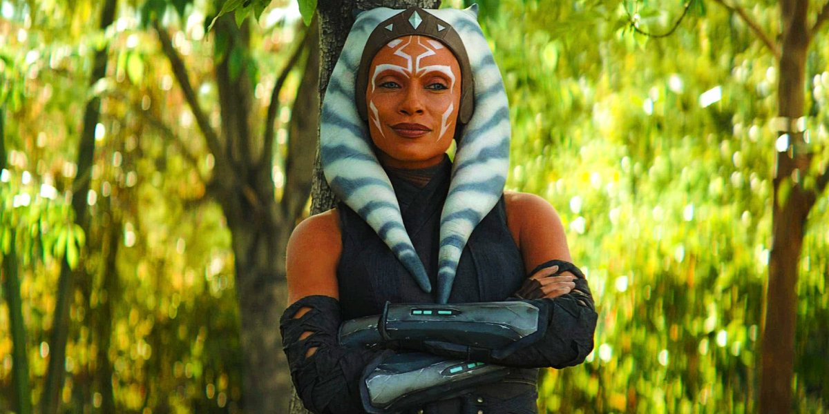 MSAndiOS's tweet image. Apparently, #Ahsoka is an old Jedi word meaning arms crossed. Seems to happen to most of the cast. @ahsokaofficial