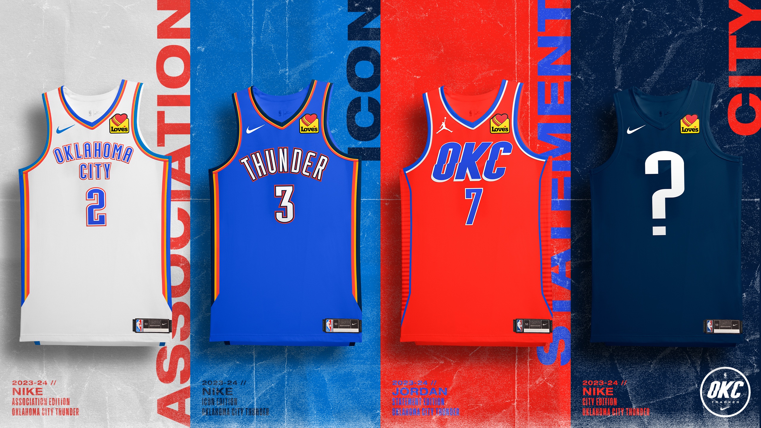 2022-23 OKC Thunder City Edition Jerseys, but with different Color