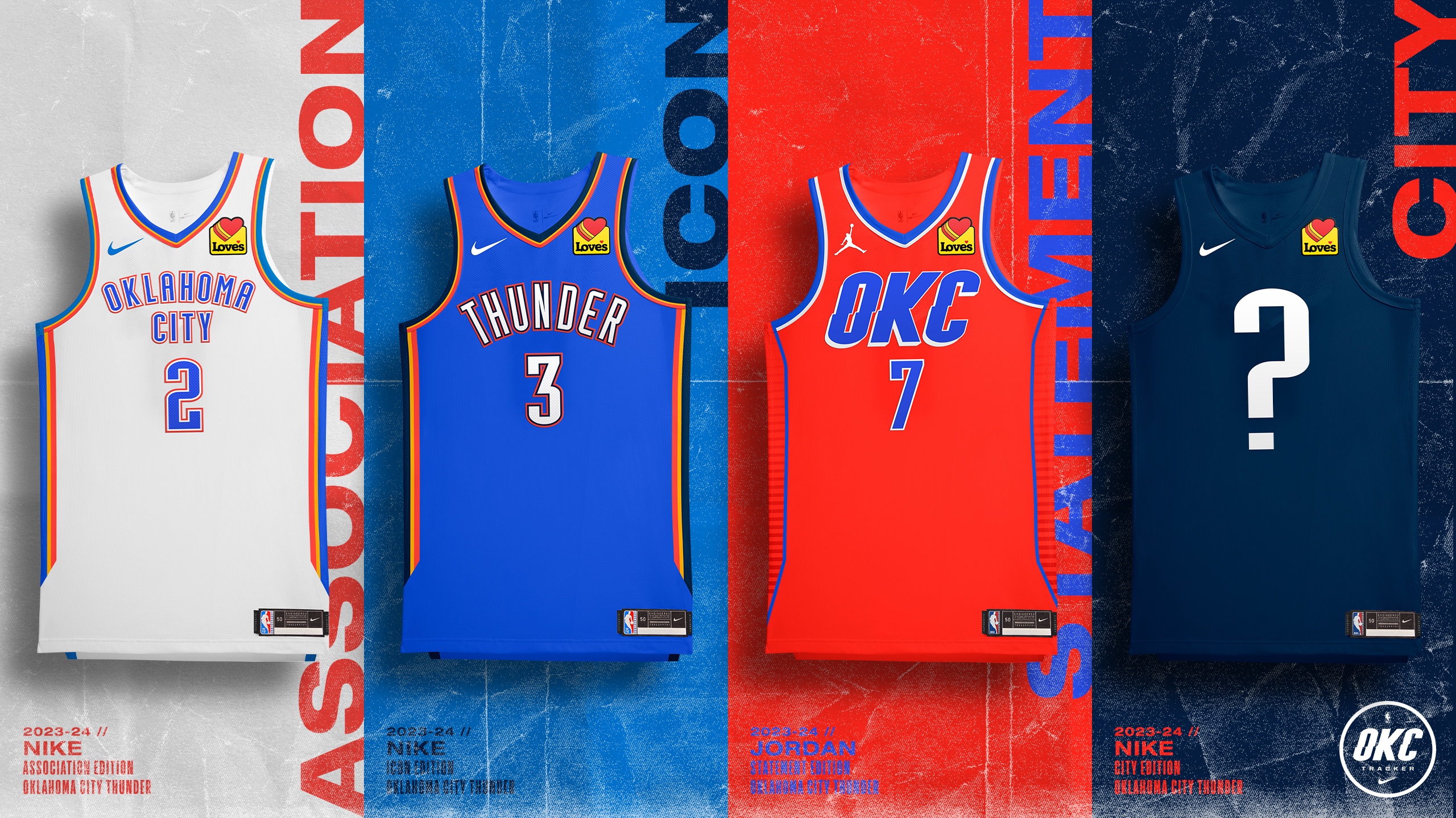 Order your Oklahoma City Thunder City Edition gear now