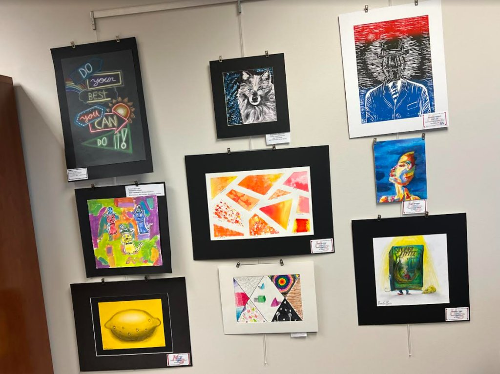 HVS art students have had some of their work selected to be displayed at Oakland Schools until the end of the month.
Oakland Schools will host an Art Show Open House Wednesday, October 11th from 4:00-7:00pm in Waterford to honor these students.
#HVSsuccess
#WeAreHVS