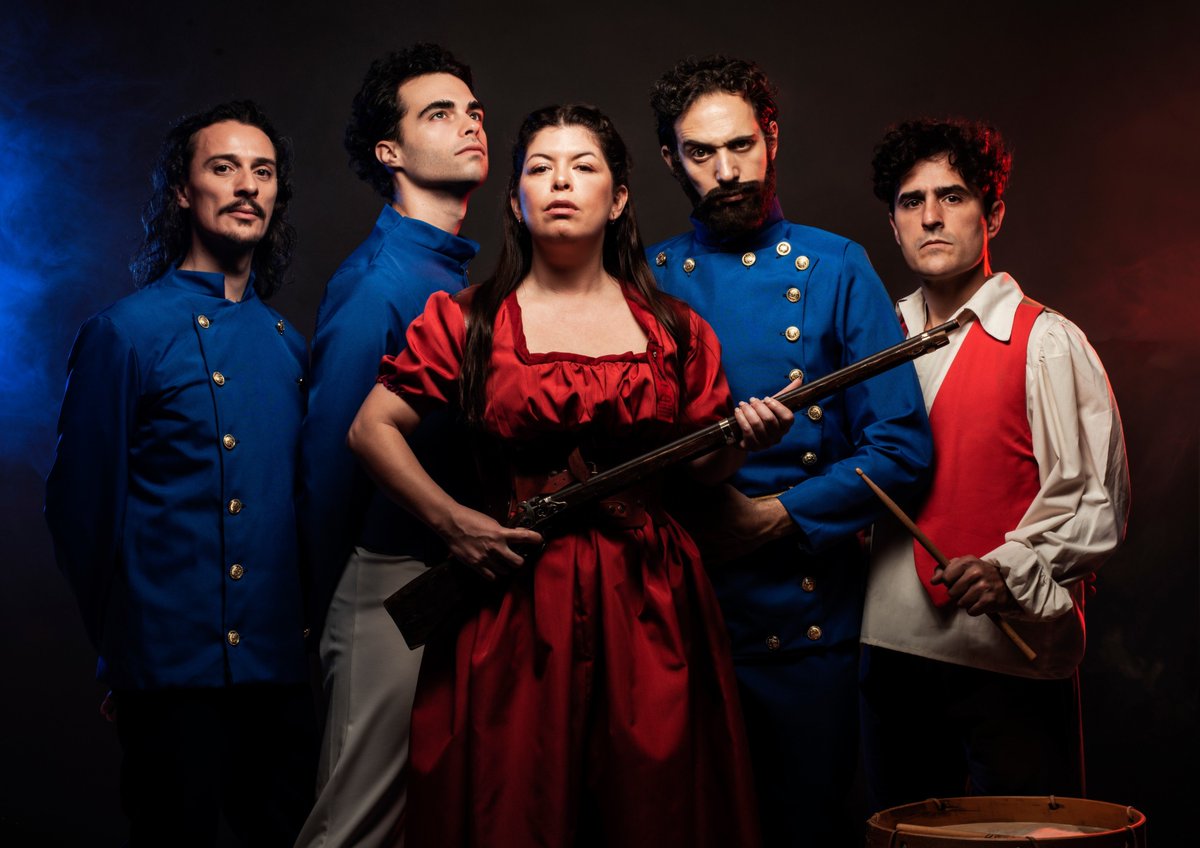 🎭DAMASIA Y LAVALLE                                              
(Basada en la historia de amor del General Lavalle y Damasia Boedo)                                      

𝐃𝐎𝐌𝐈𝐍𝐆𝐎𝐒 17:30hs. 𝐓𝐞𝐚𝐭𝐫𝐨 𝐄𝐥 E𝐱𝐭𝐫𝐚𝐧𝐣𝐞𝐫𝐨                

Entradas <a href="/AlternativaEsc/">Alternativa</a>