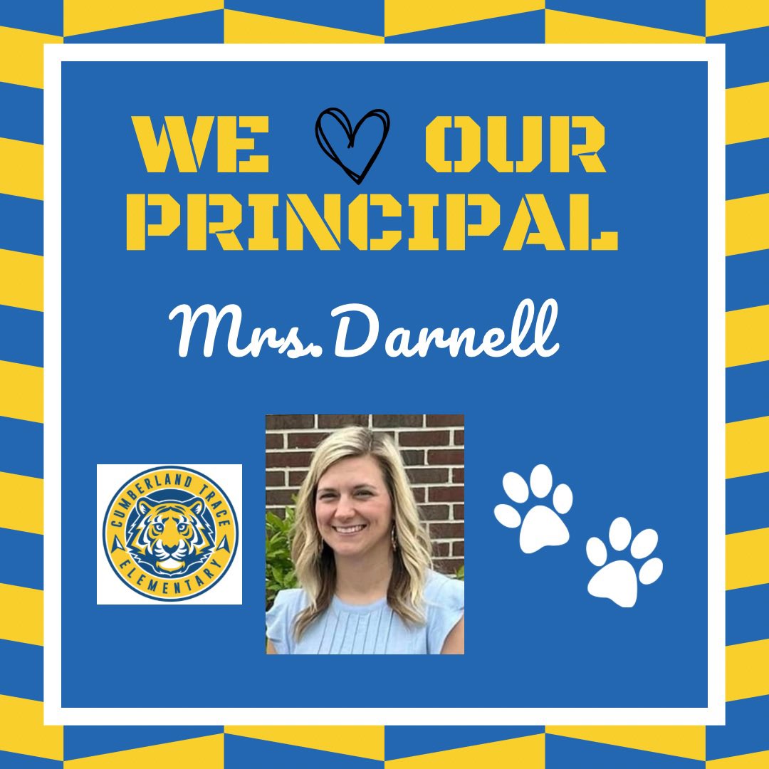 Happy National Principal Month to our very own, Mrs. Darnell. She puts so much time and effort into making sure that our students and staff get the very best! Thank you, Mrs. Darnell! #proudtobeCTE <a href="/MrsDarnell_CTE/">Lori Darnell</a>
