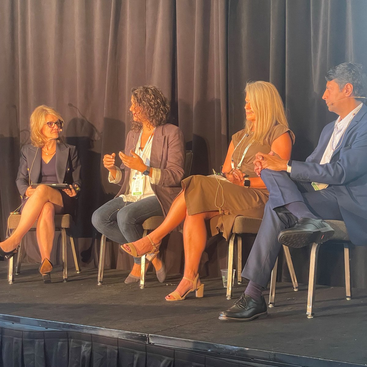 Medidata's tweet photo. Our Medidatians have taken the stage at #SCDM23! Catch glimpses of @SYP_125, @HuskicO, Katy Ghantous, & Henry Lin each sharing cutting-edge insights into clinical data management. Meet with them afterward at booth #112 to continue the conversation!
@SCDM_DataDriven https://t.co/Blu5P6HWAF