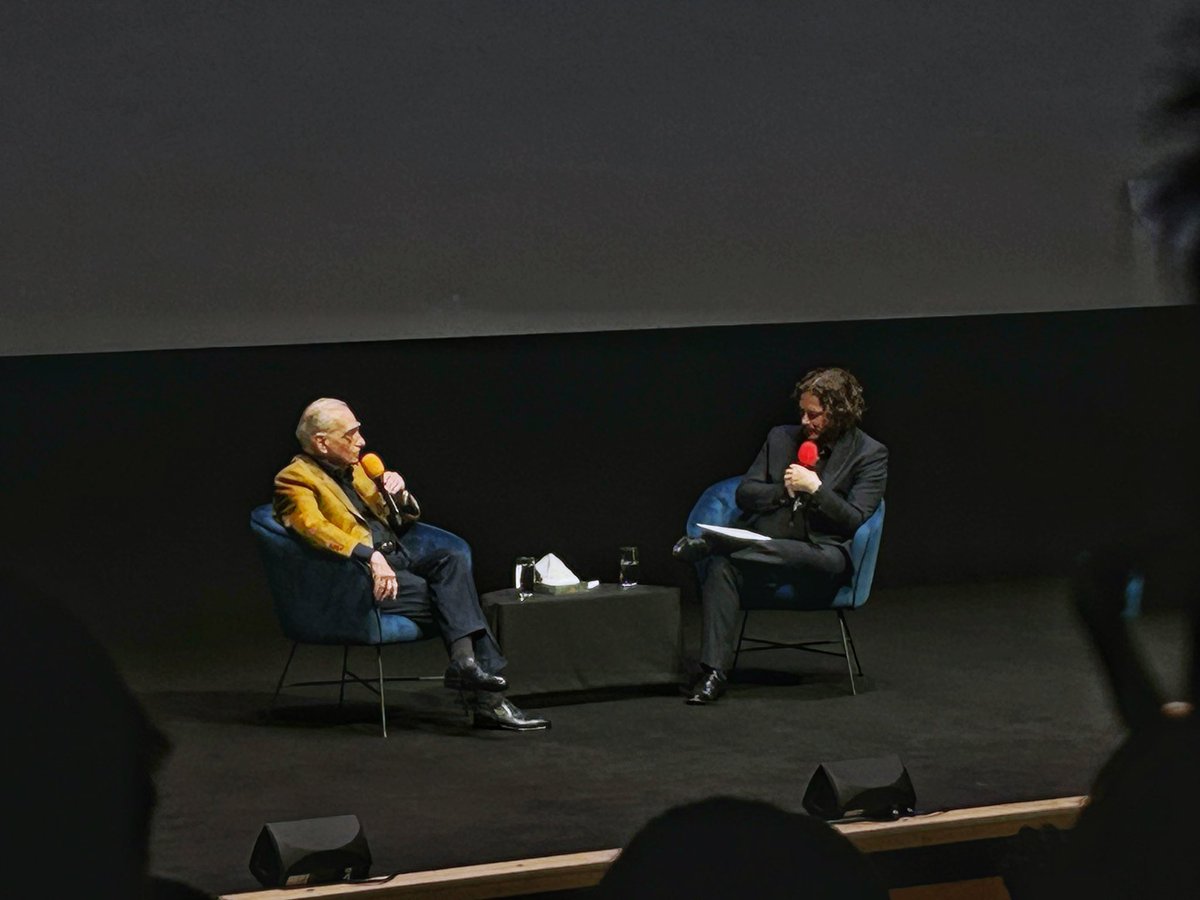 Had such a fantastic time attending the #LFF Screen Talk with Martin Scorsese 🎬 an absolute legend and true cinephile, the passion this man expresses for film is so contagious and motivational. Also, being hosted by <a href="/edgarwright/">edgarwright</a>, one of my favourite filmmakers, was a win! 🍿x