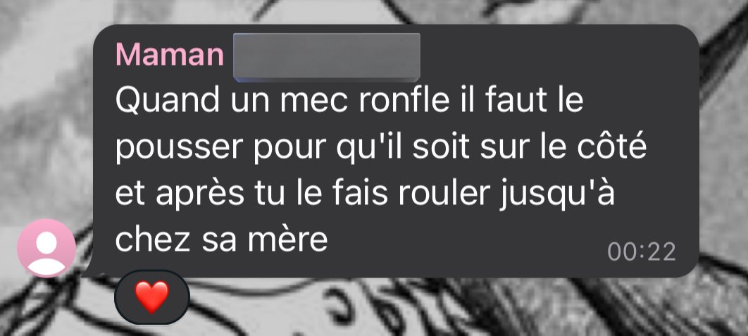 Et sur les conseils de ma mère, bonne nuit à tous !