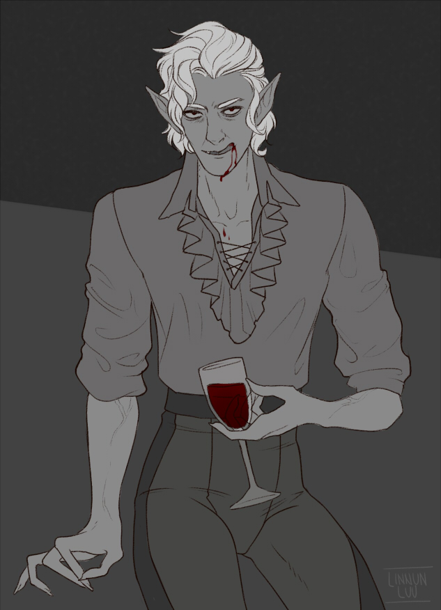 Thirsty 🩸
#BaldursGate3 #astarion #vampire