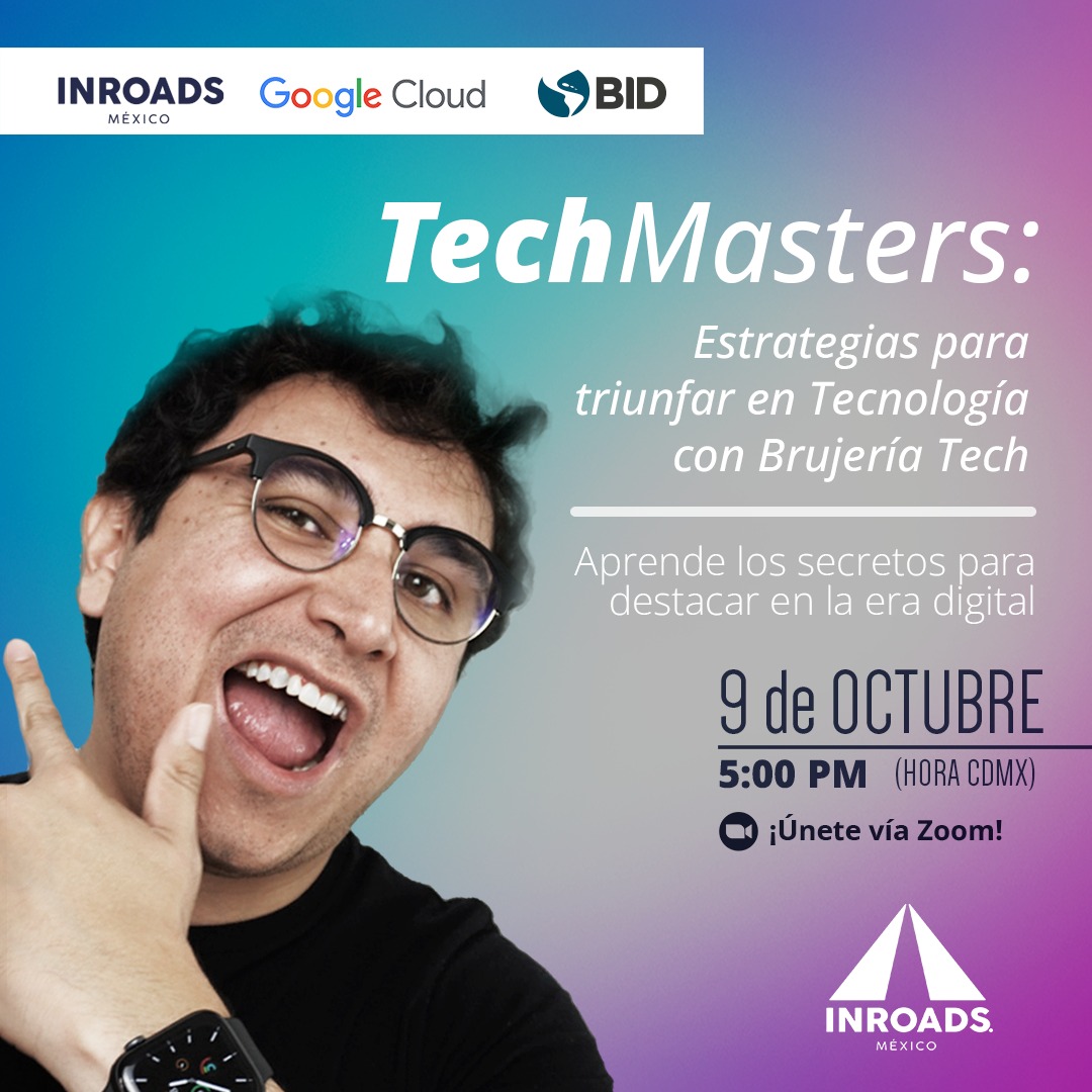 Nos vemos a las 5:00 PM con nuestro invitado especial <a href="/brujeriatech/">No es brujería, es tecnología</a> para platicar sobre cómo construir una carrera exitosa en tecnología 💡

 Únete vía zoom: bit.ly/48EVDSv
