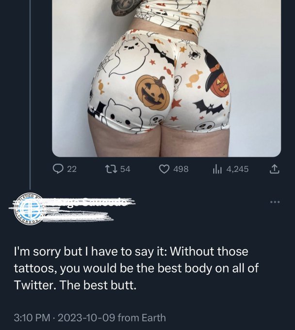 Guys who follow girls with tattoos just to complain about the tattoos makes zero sense. I love my tattoos