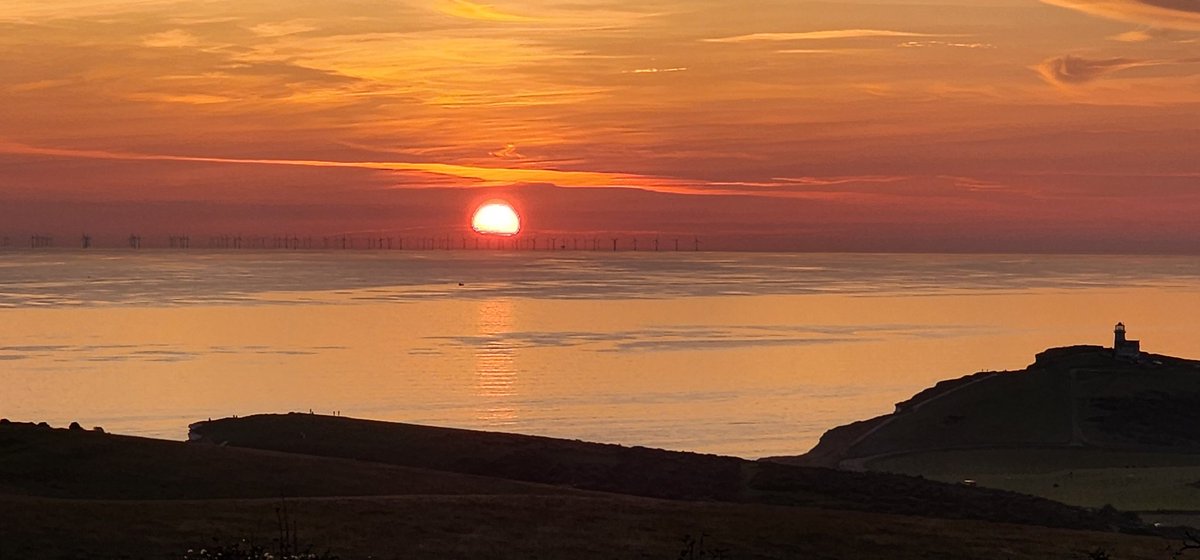 Beautiful sunset <a href="/beachyhead/">Beachy Head</a>