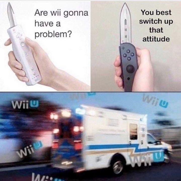 Don’t mess with a Nintendo fan! 😤