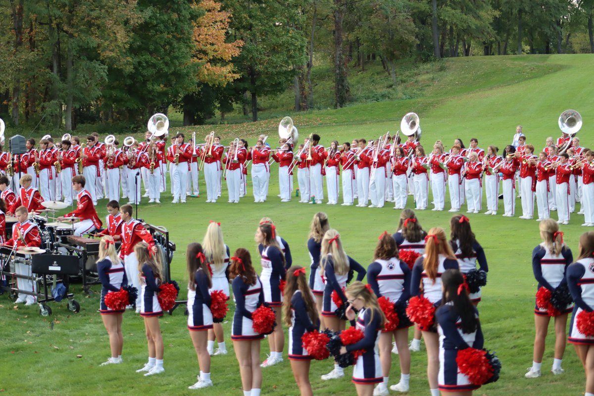 What a beautiful fall evening on the golfcourse as the <a href="/gchsbands/">Grove City High School Band</a>  hosts community members and families for the annual Pinnacle March! From their competition show to sounds from the hit Disney show Loki, it was a great night for music and community! #AllSet