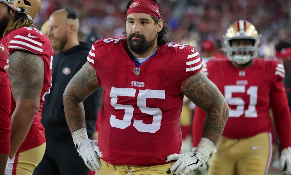 thewaynebreezie's tweet image. #49ers OL Jon Feliciano played 32 Snaps at LG vs. the Cowboys allowing zero pressures and finished with an 84.2 Pass Blocking Grade (1st) + 71.1 Run Blocking Grade (8th)